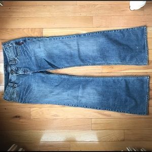 SILVER JEANS Tia distressed boot cut 31/33